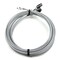 Fleet Engineers Cable Set, Roll-Up Door, 115.00 In. Cable, 7/16 Cable Eye, 7 X 7 Galvanized 025-01057 - alternate 1